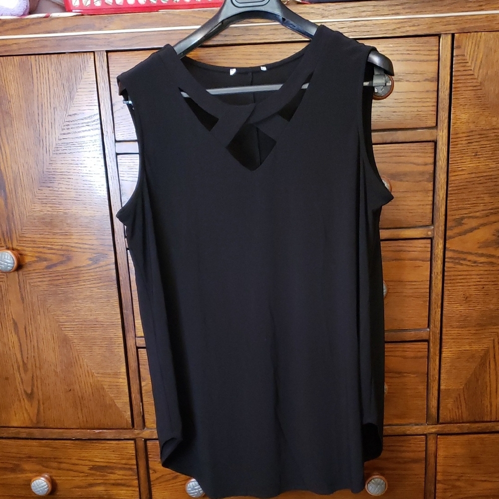 Unbranded Elegant Black Sleeveless Top